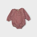 Nature Baby Gingham Romper, Size 00
