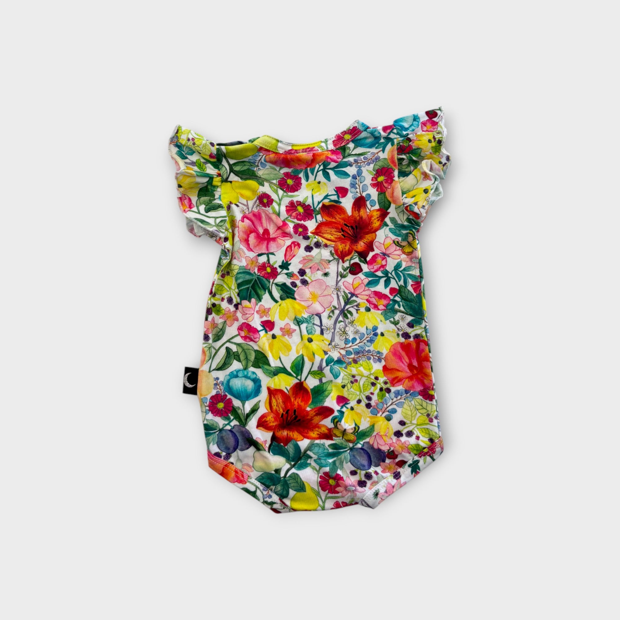 Kip & Co Floral Bodysuit, Size 00