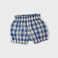 Blue Gingham Matching Set, Size 0