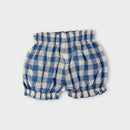 Blue Gingham Matching Set, Size 0