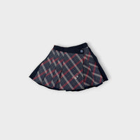 Retro Abbey Road Plaid Skirt, Size 4