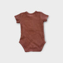 Bencer & Hazelnut Ribbed Bodysuit, Size 00