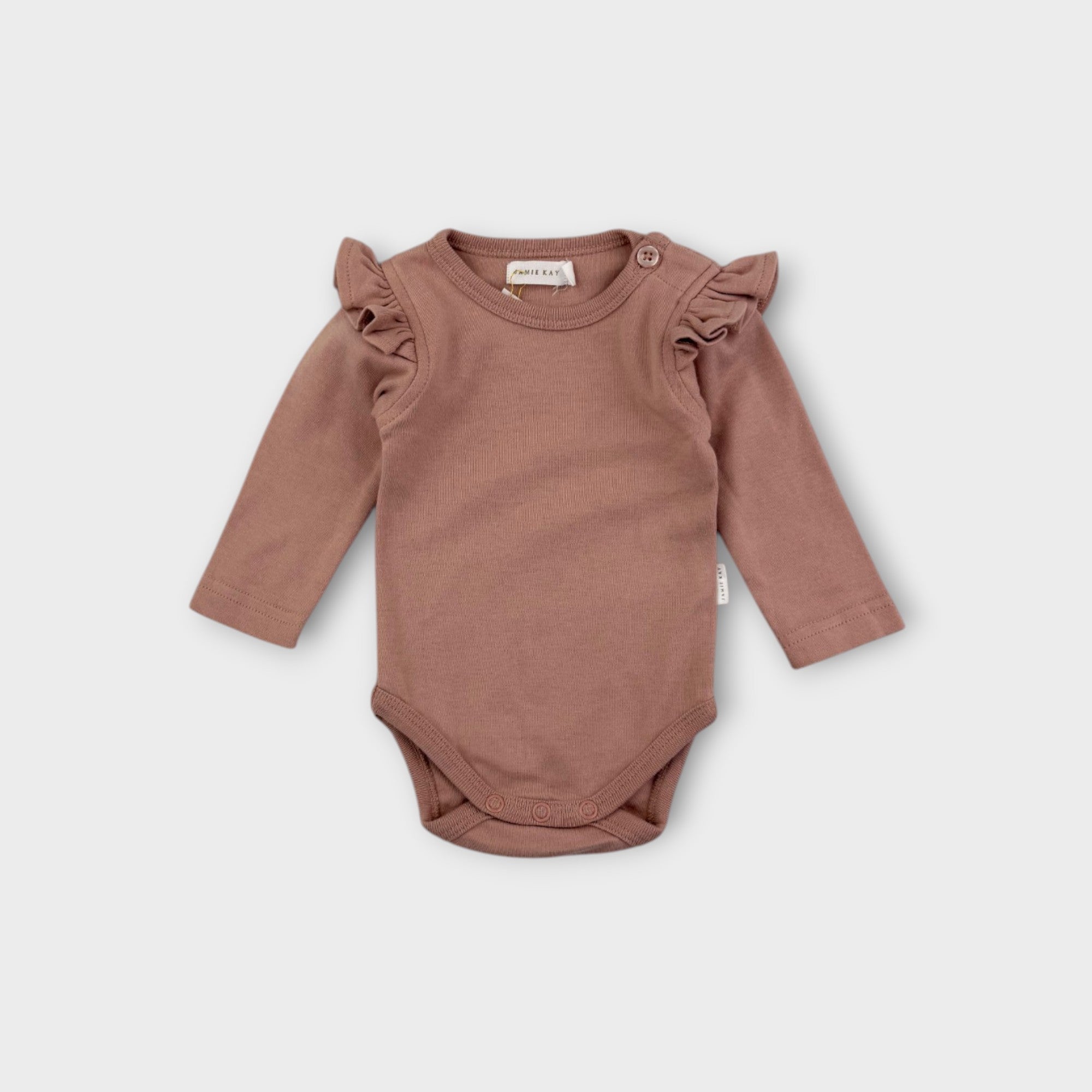 Jamie Kay Frill Bodysuit, Size 000