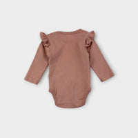 Jamie Kay Frill Bodysuit, Size 000