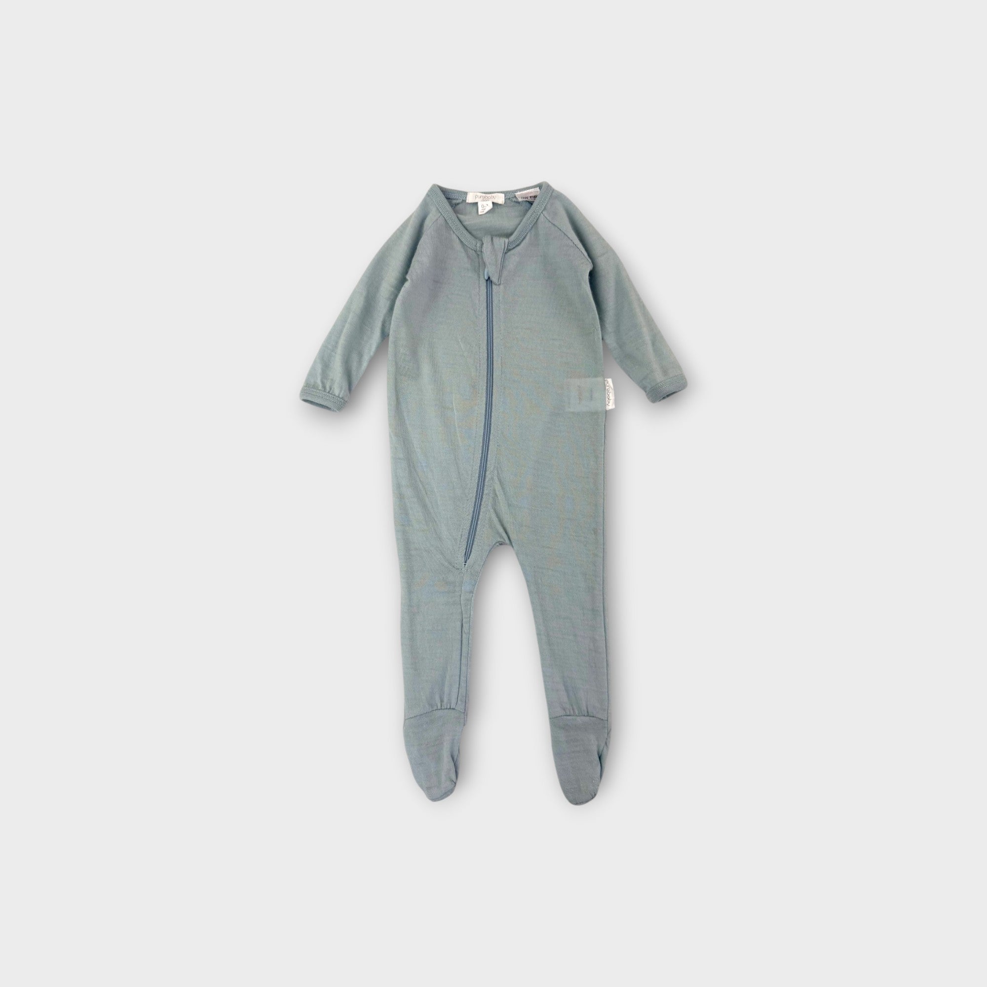 Purebaby Wool Onesie, Size 000