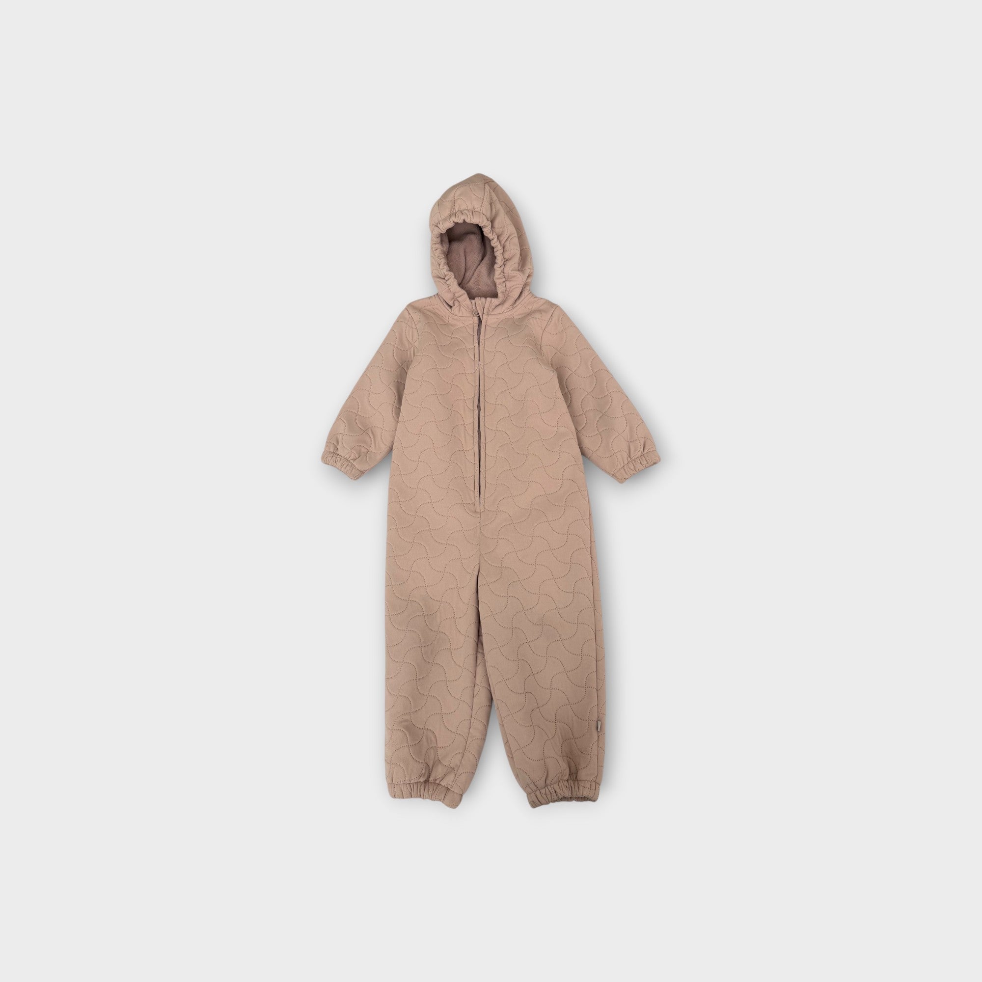Wheat Quilted Growsuit, Size 18M
