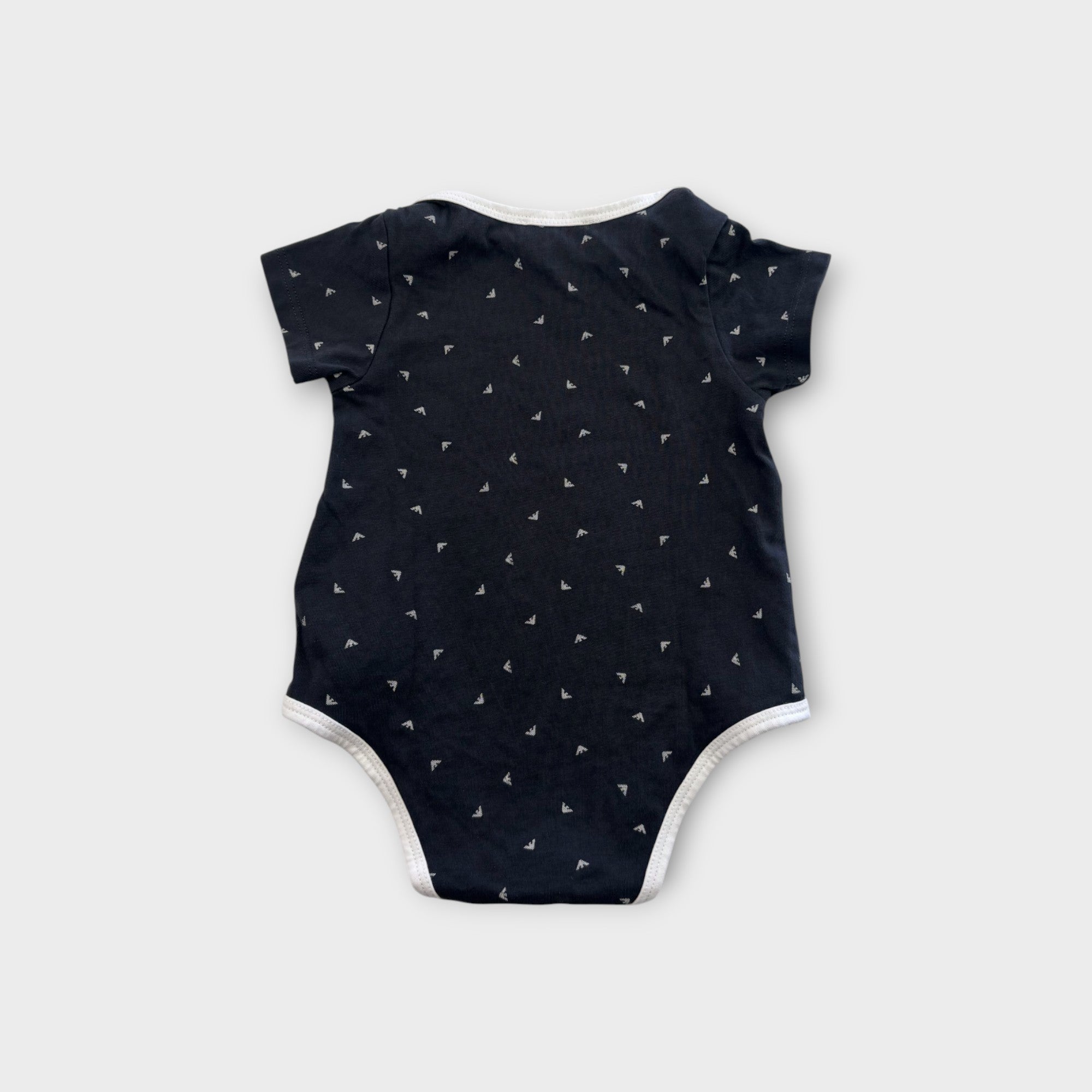 EA Logo Print Bodysuit, Size 00