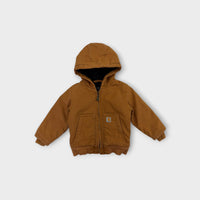 Dark Brown Duck Workwear Jacket, Size 0