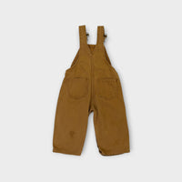 Carhartt Vintage Light Brown Duck Overalls, Size 00