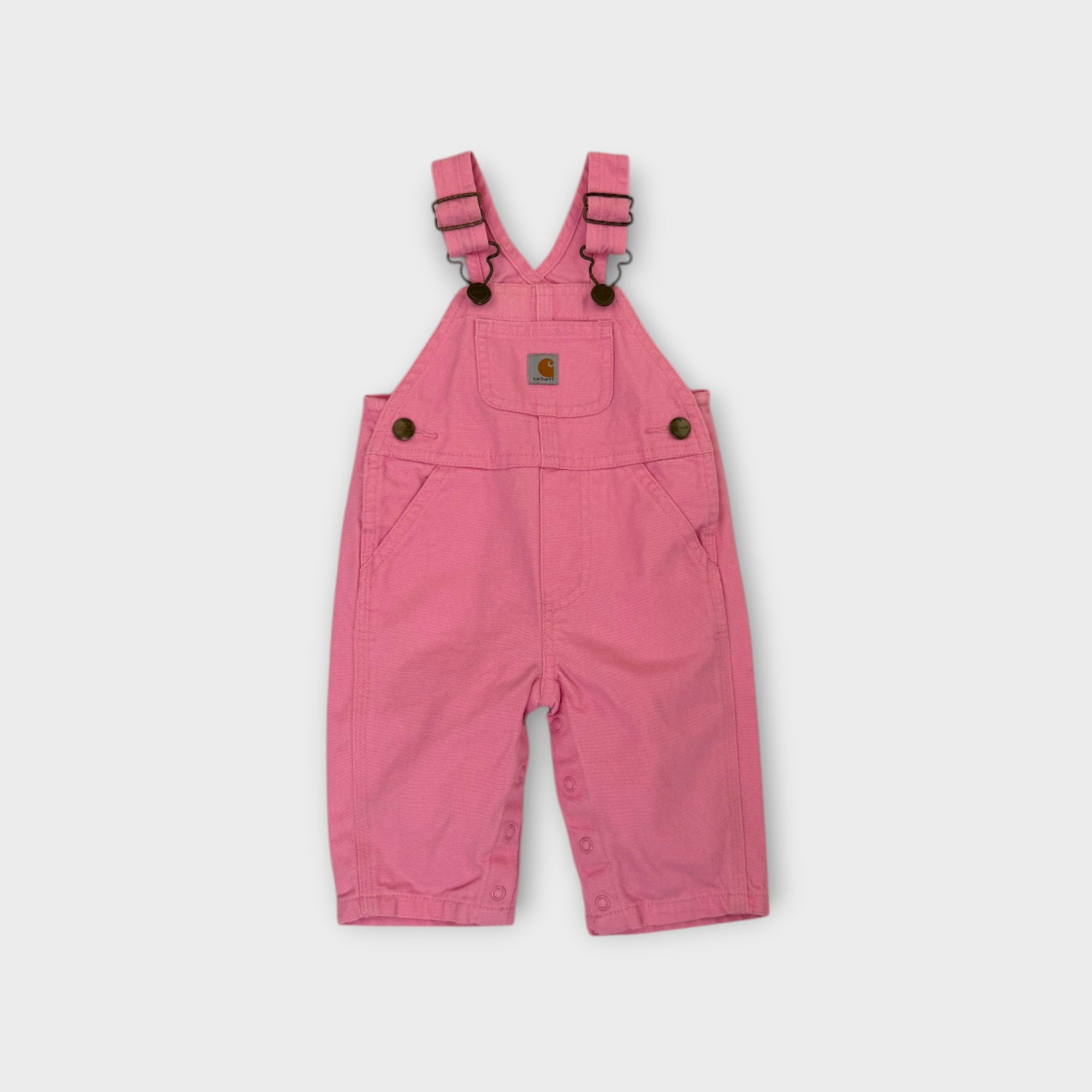 Carhartt Pink Workwear Overalls, Size 000