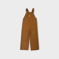 Carhartt Duck Brown Duck Overalls, Size 4
