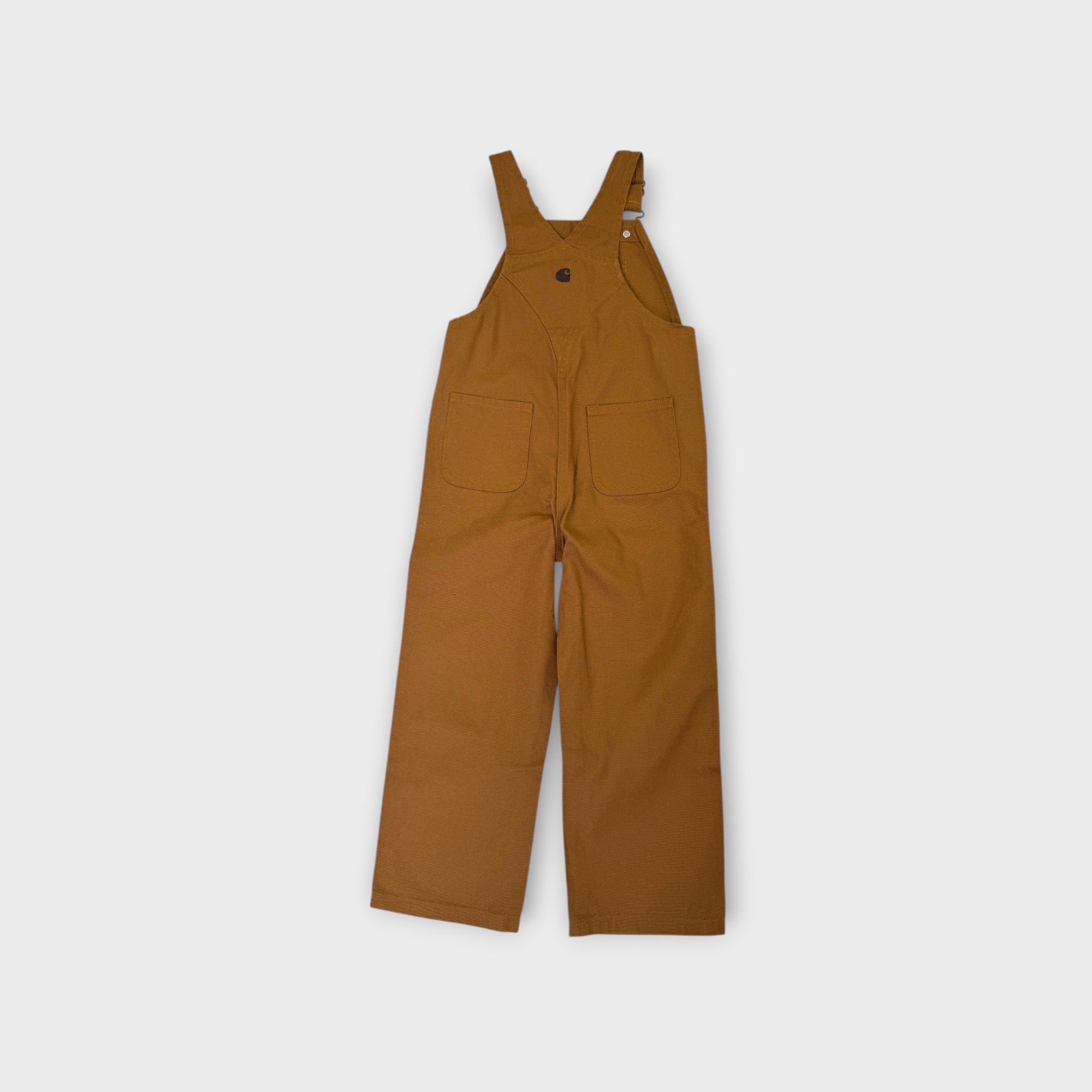 Carhartt Duck Brown Duck Overalls, Size 4