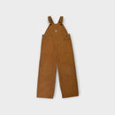Carhartt Duck Brown Duck Overalls, Size 4