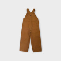 Carhartt Duck Brown Duck Overalls, Size 4
