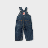 Carhartt Denim Workwear Overalls, Size 0
