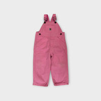 Carhartt Pink Workwear Overalls, Size 2