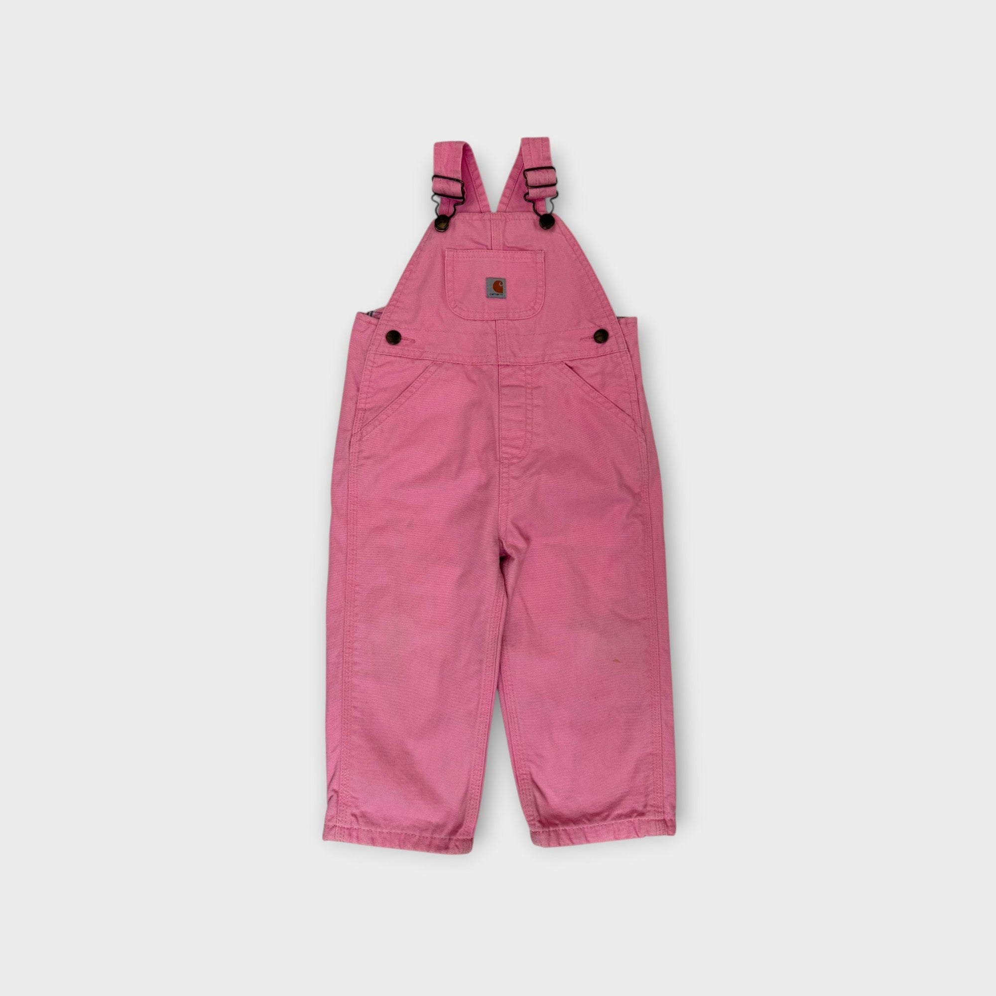 Carhartt Pink Workwear Overalls, Size 2