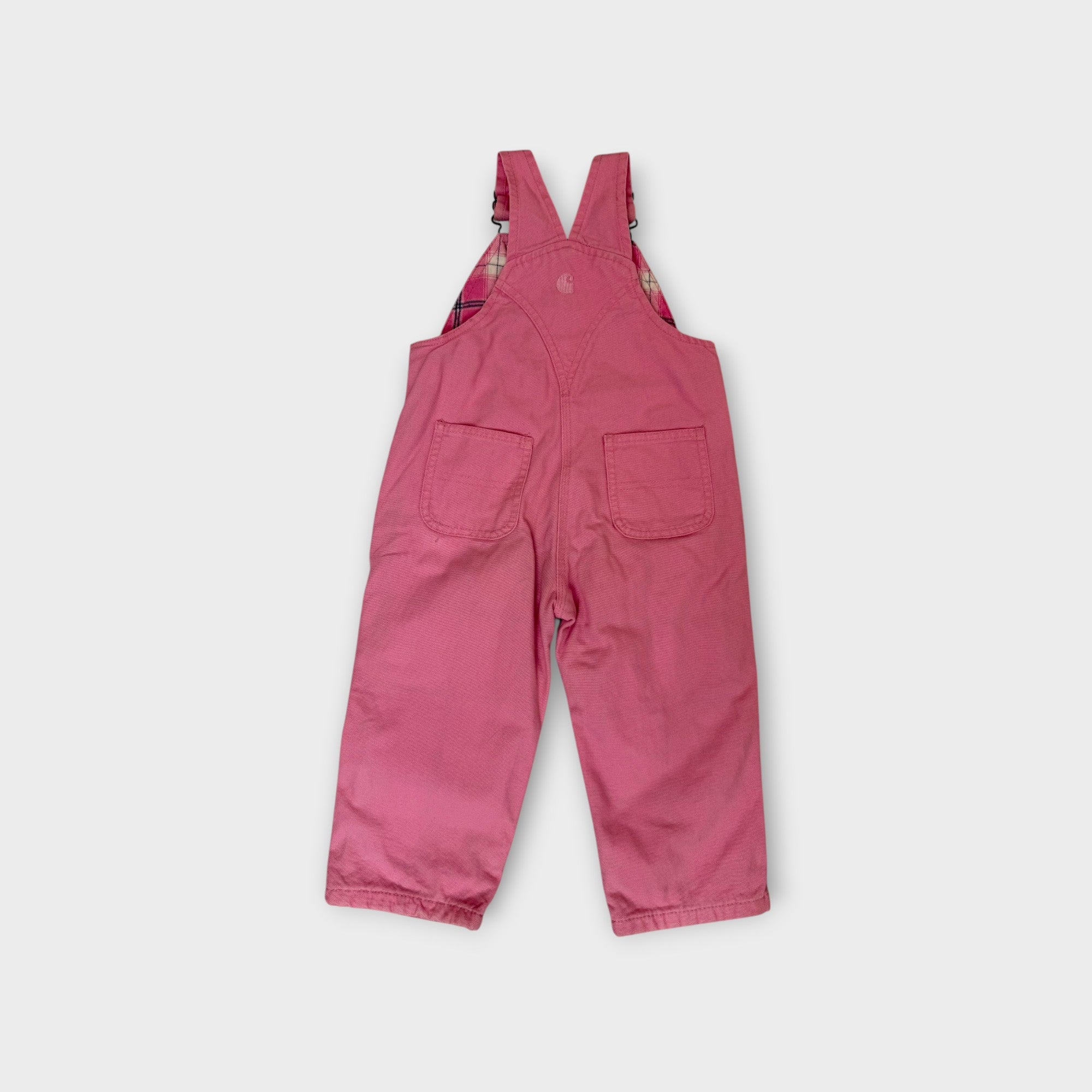 Carhartt Pink Workwear Overalls, Size 2
