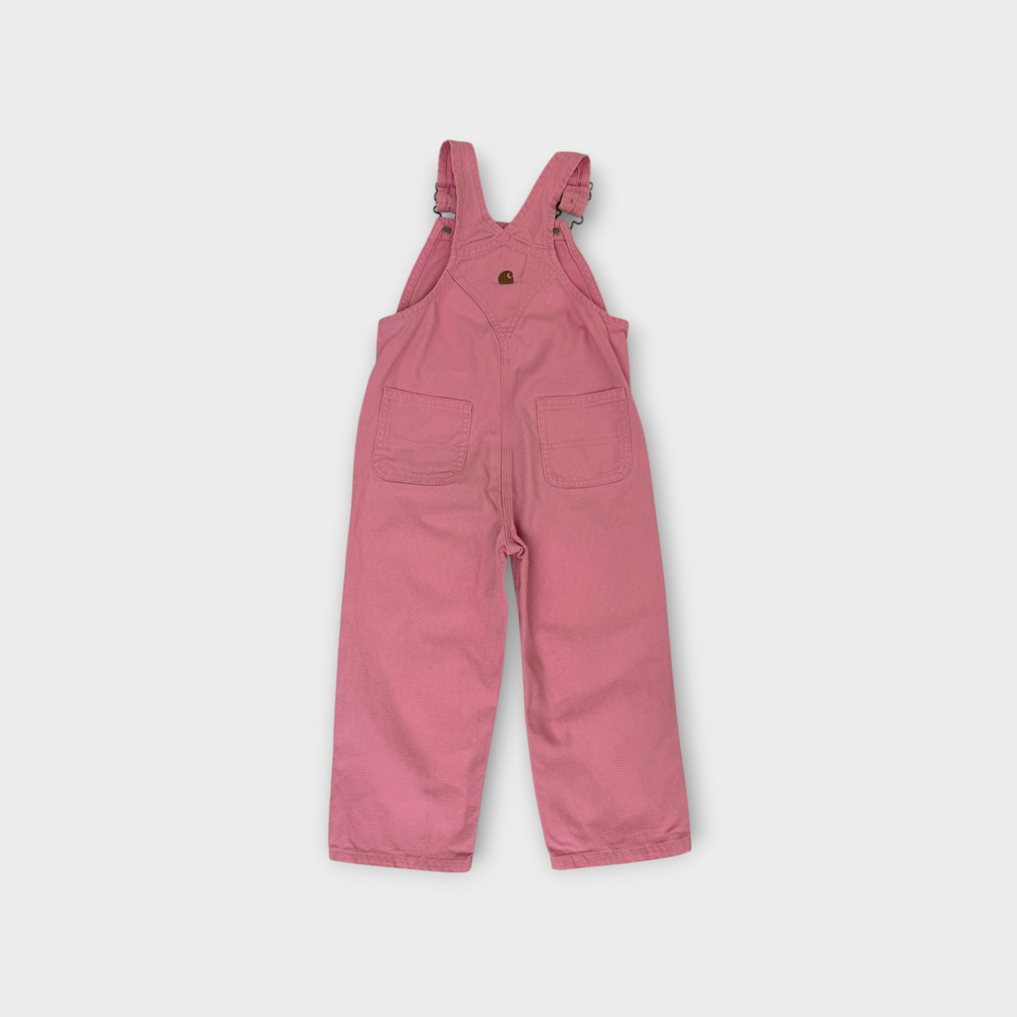 Carhartt Pink Workwear Overalls, Size 3
