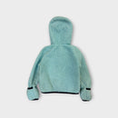 The North Face Blue Bear Hood Fleece Jacket, Size 2