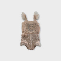 Tutu Du Monde Blush Pink Romper, Size 0