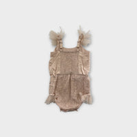 Tutu Du Monde Blush Pink Romper, Size 0