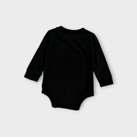 Carharrt Black Long Sleeve Bodysuit, Size 0