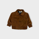 Brown Suede Look Oshkosh Jacket, Size 2