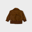 Brown Suede Look Oshkosh Jacket, Size 2