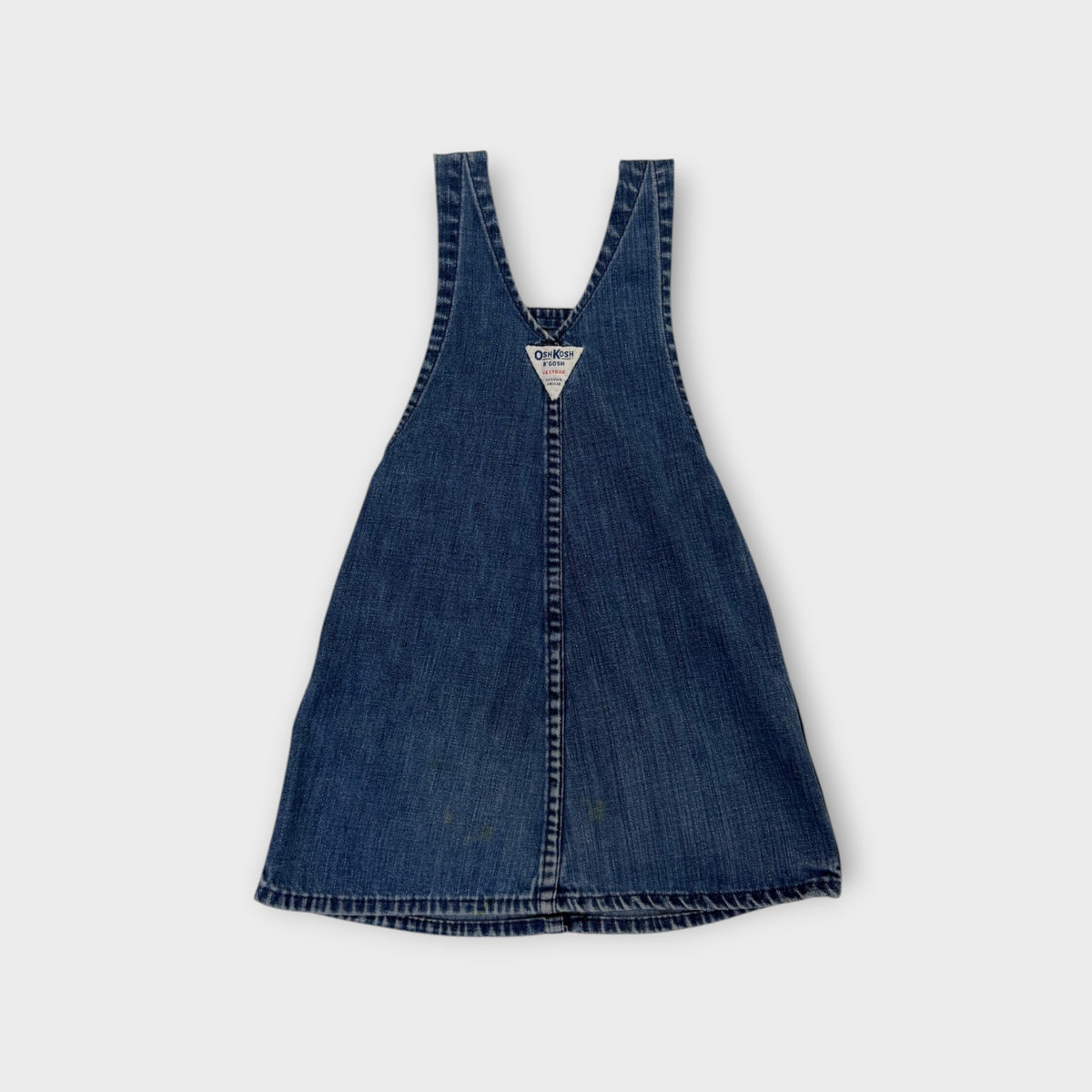 Vintage OshKosh B'Gosh Denim Pinafore, Size 3
