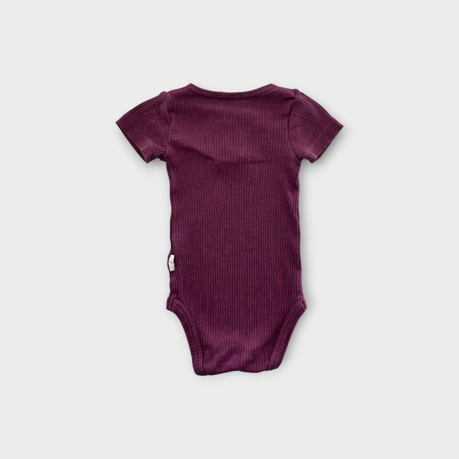 Jamie Kay Purple Ribbed Bodysuit, Size 0