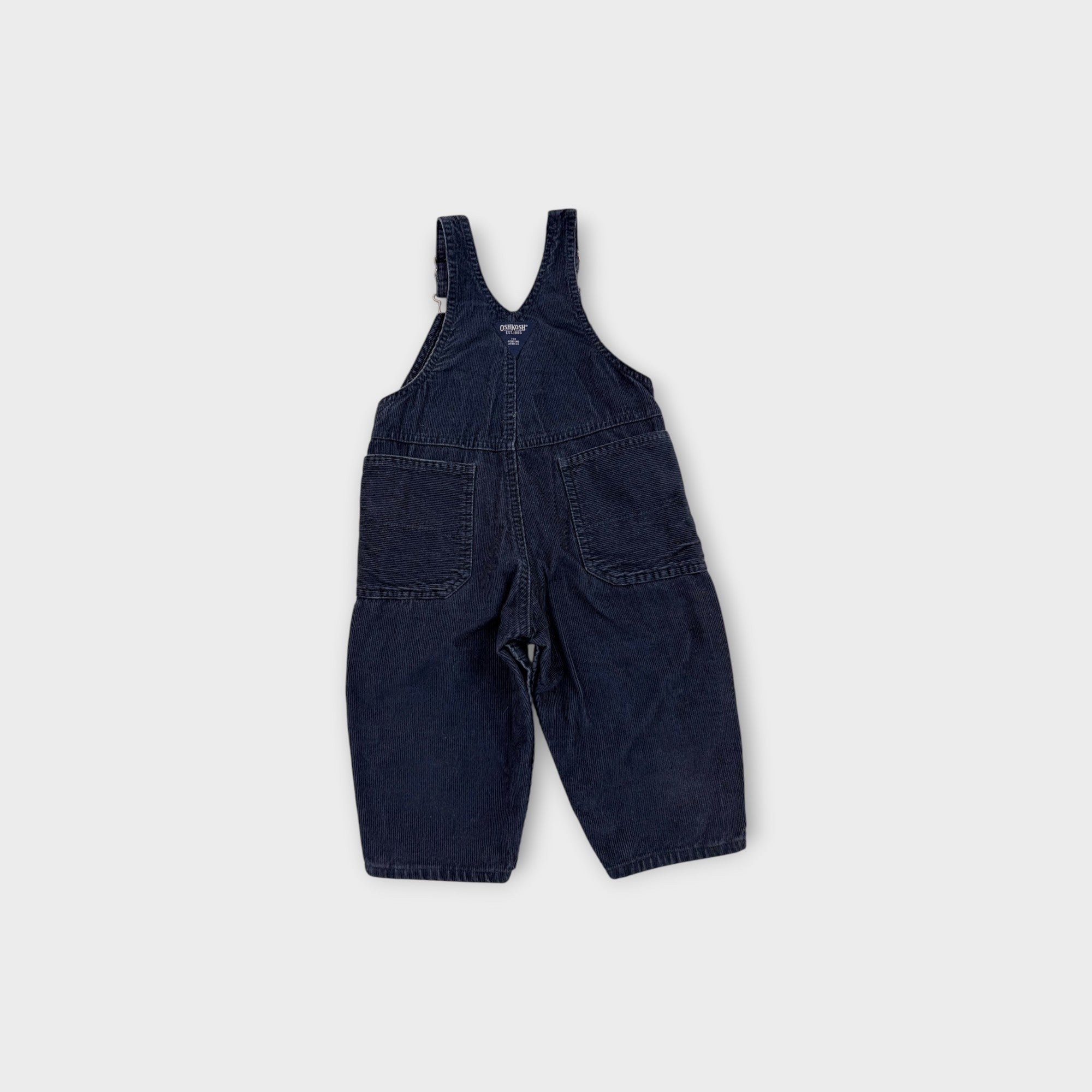 Vintage Oshkosh B'Gosh Corduroy Overalls, Size 1