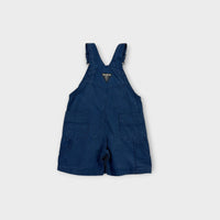 Retro OshKosh B'Gosh Navy Check Shortalls, Sizen 1