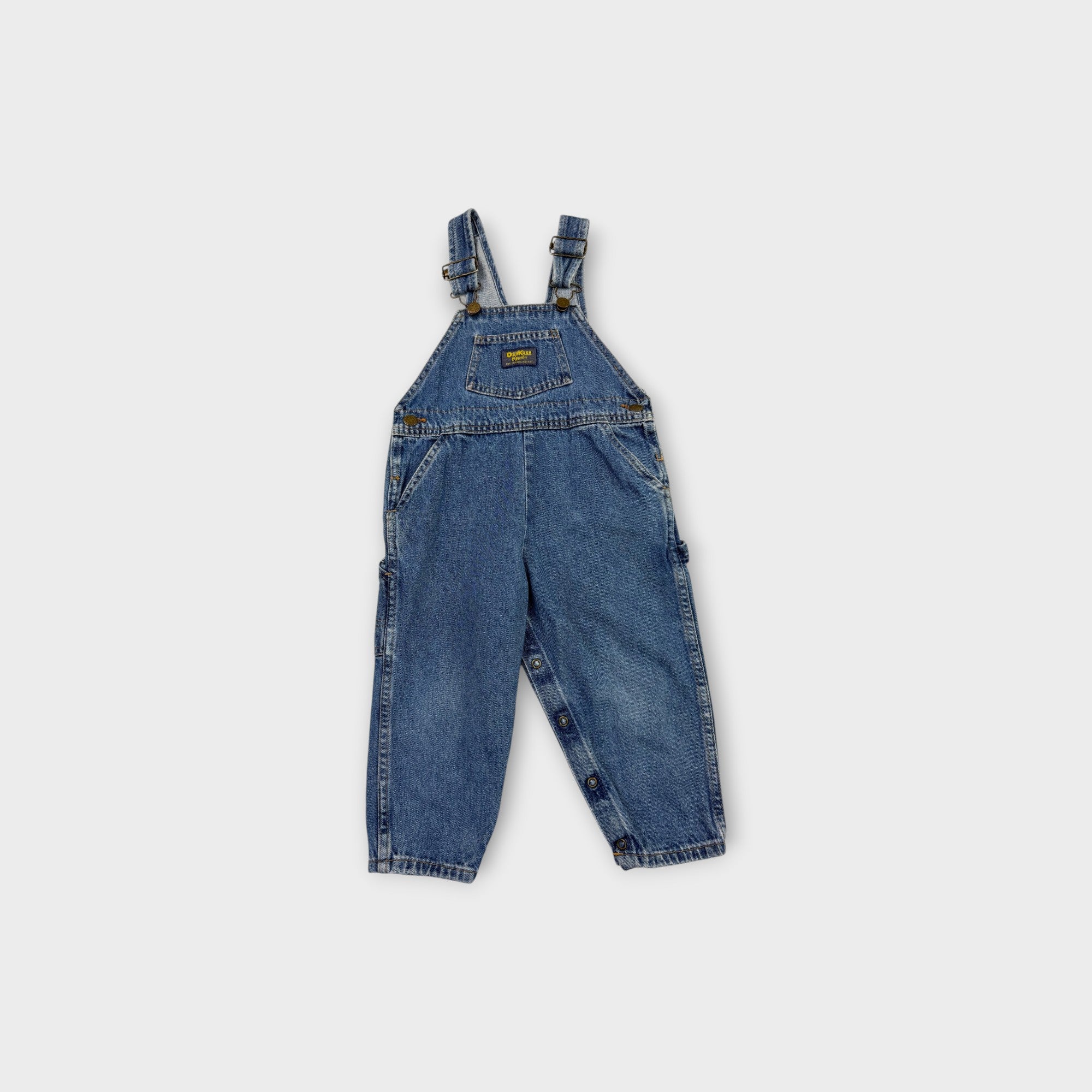 Vintage Oshkosh B'Gosh Carpenter Overalls, Size 3