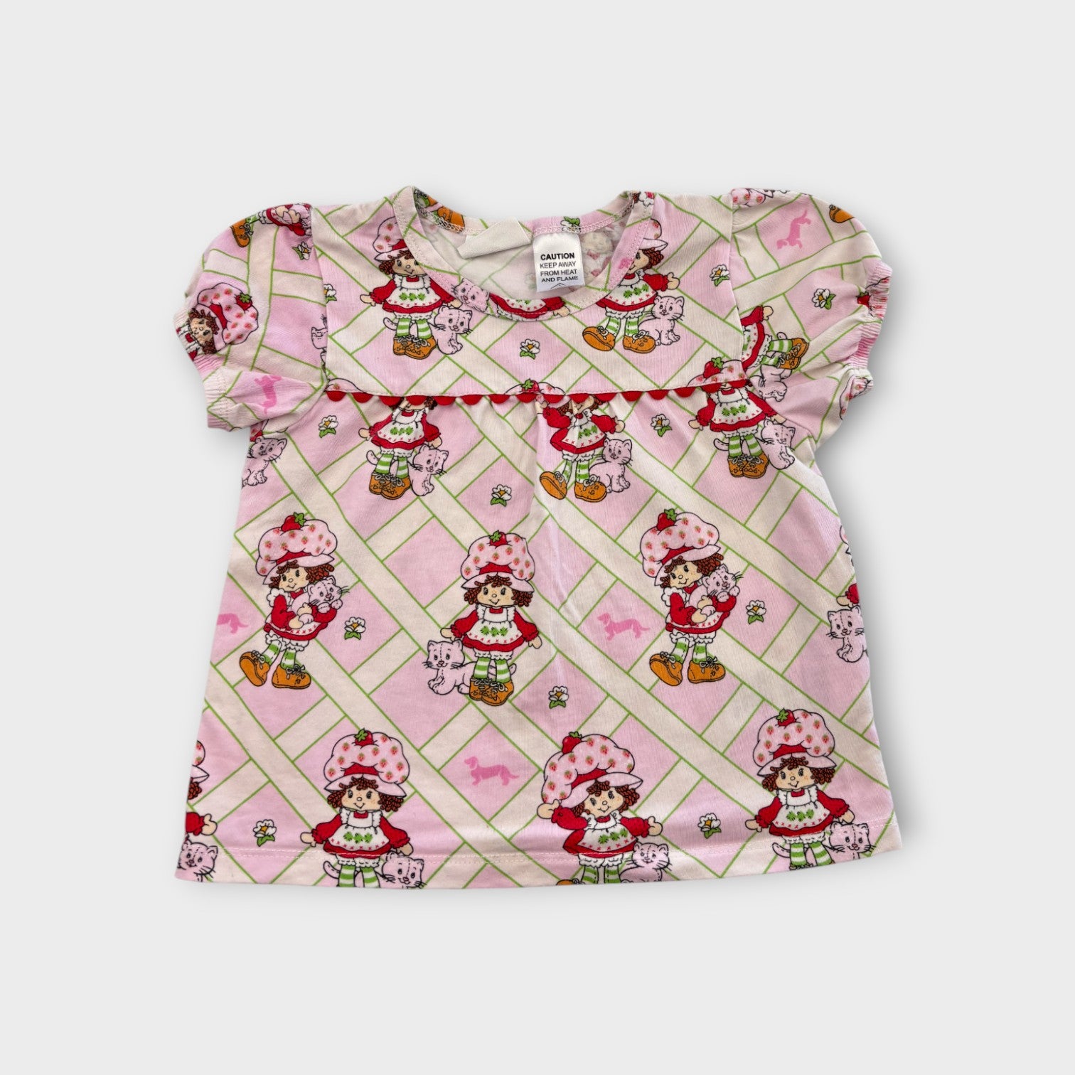 Strawberry Shortcake PJ Set, Size 1