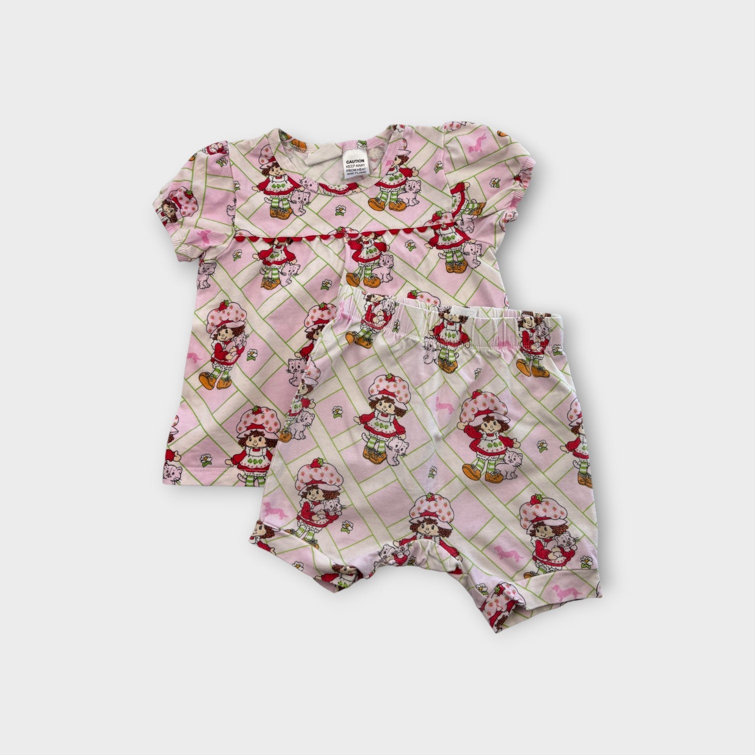 Strawberry Shortcake PJ Set, Size 1