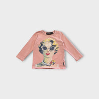 Rock Your Baby Pink Long Sleeve, Size 1