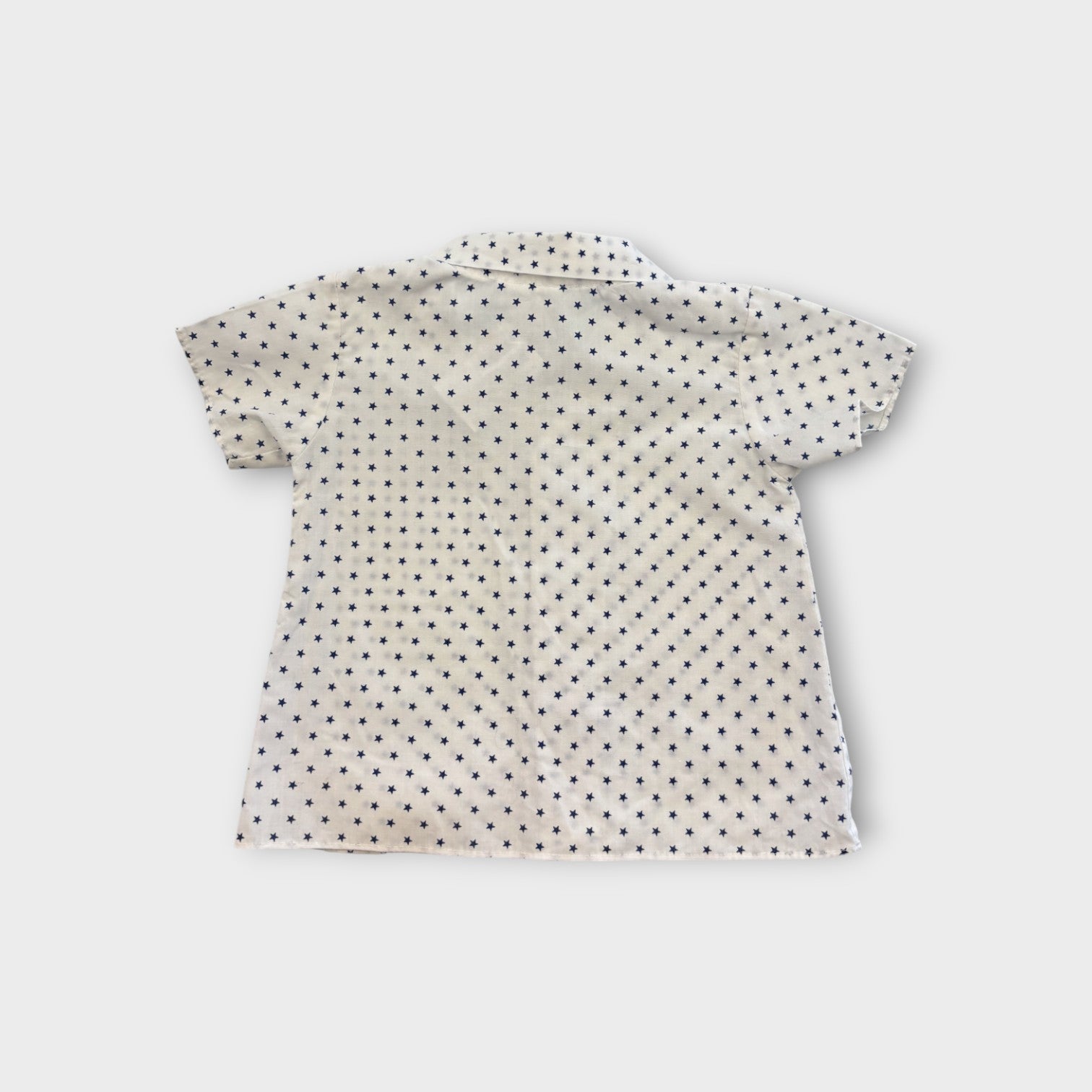 Vintage Star Print Shirt, Size 1