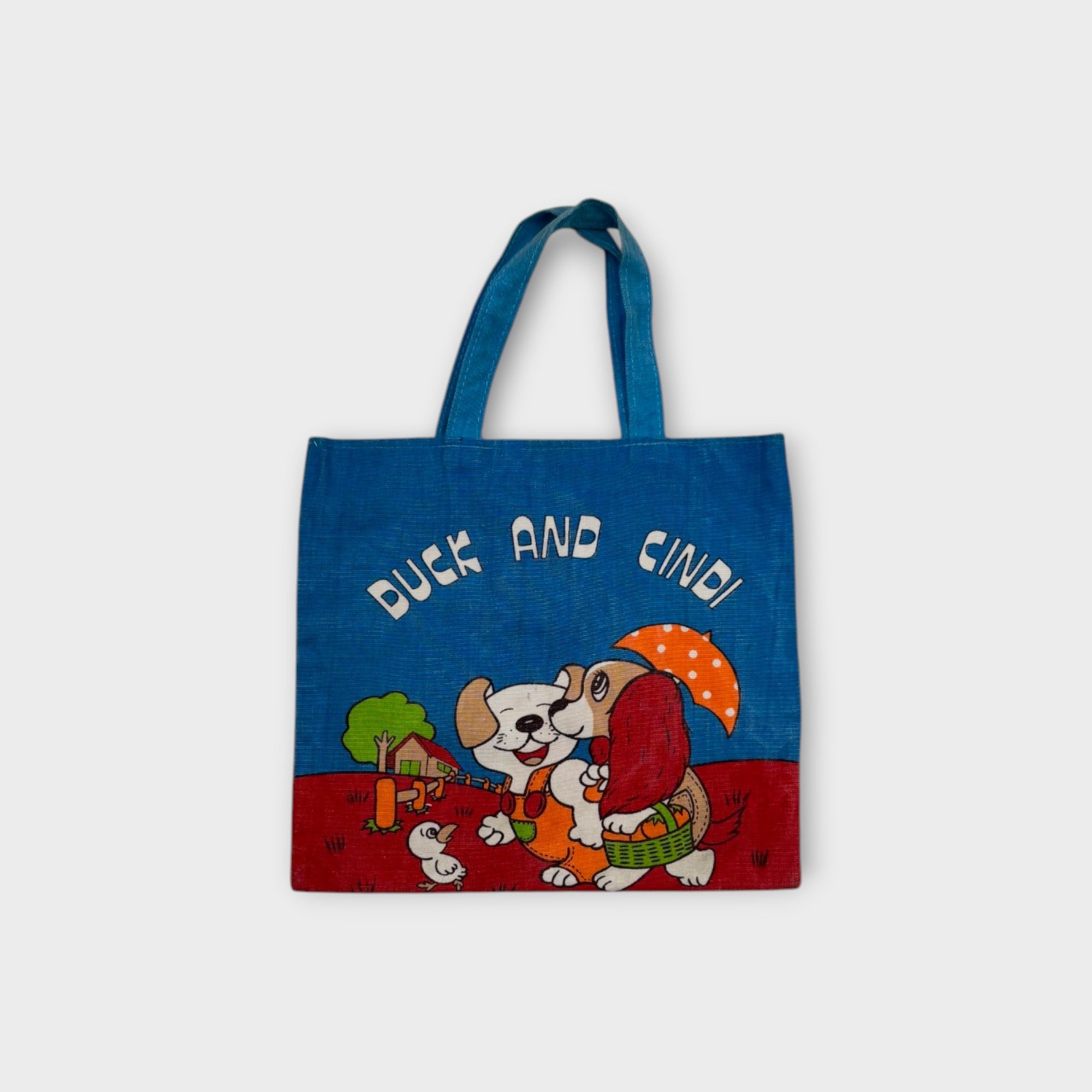 Vintage Duck and Cindi Tote Bag
