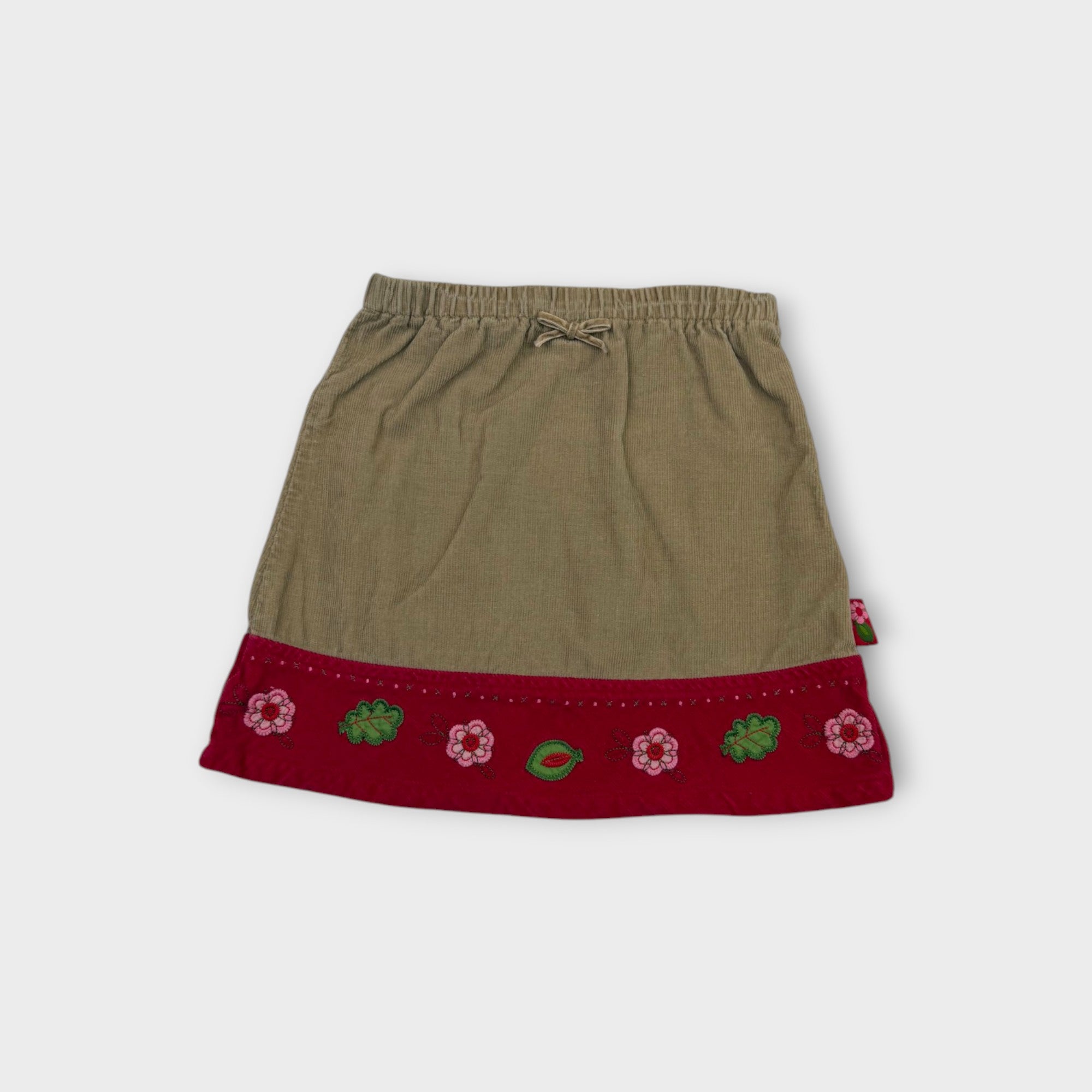 Retro Corduroy Skirt, Size 3-4