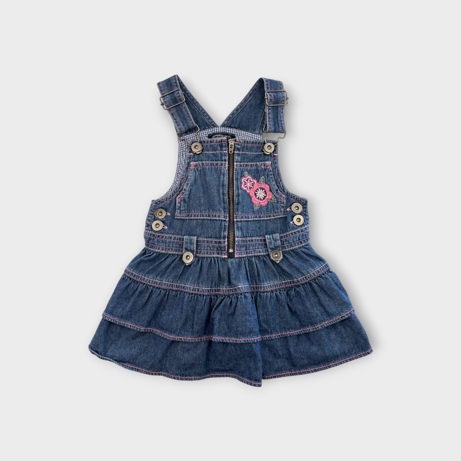 Vintage Pumpkin Patch Denim Dress, Size 1 – To The Moon Kids