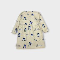 Tiny Cotton Faces Dress, Size 2