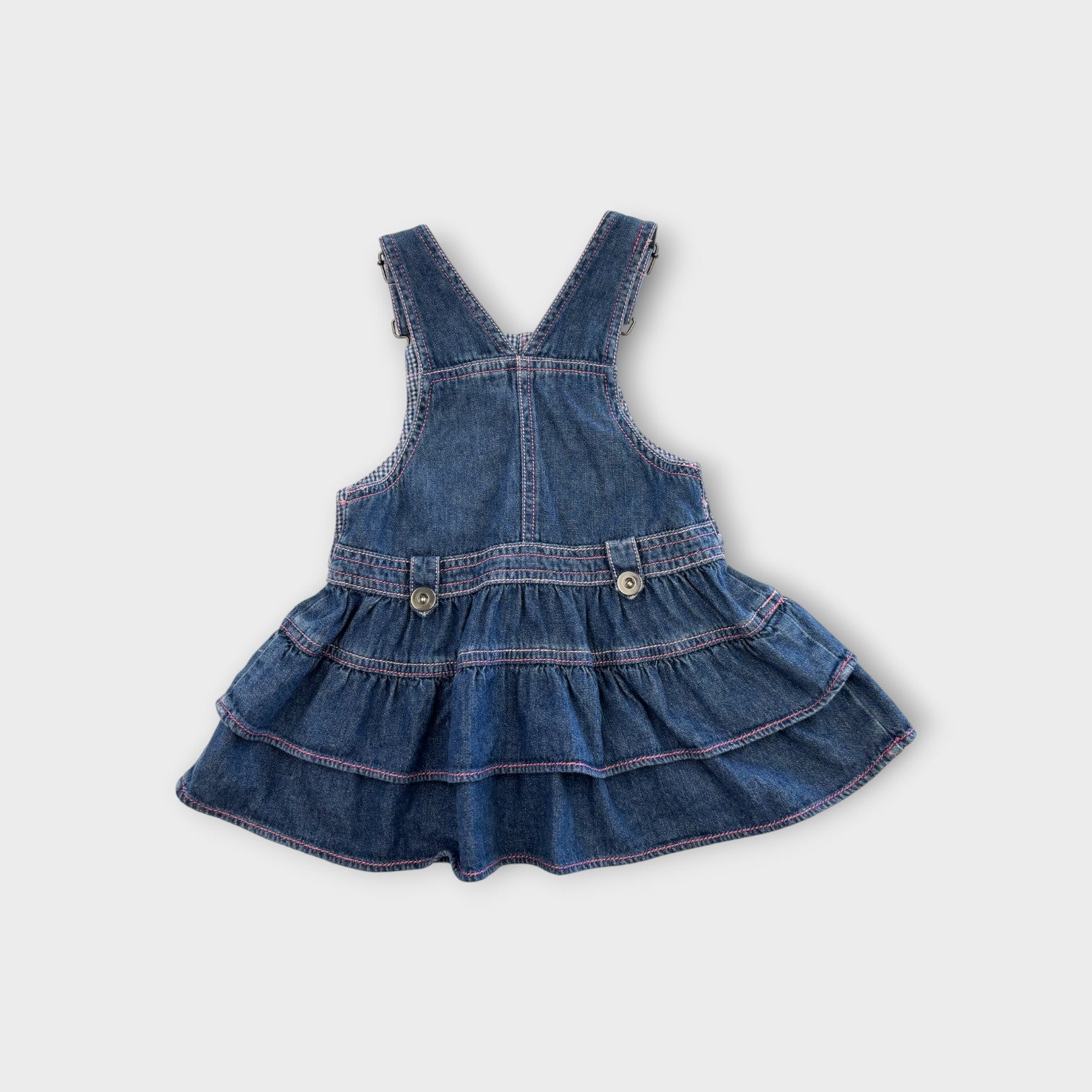Vintage Pumpkin Patch Denim Dress, Size 1