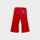 Retro Corduroy Flare Pants, Size 4