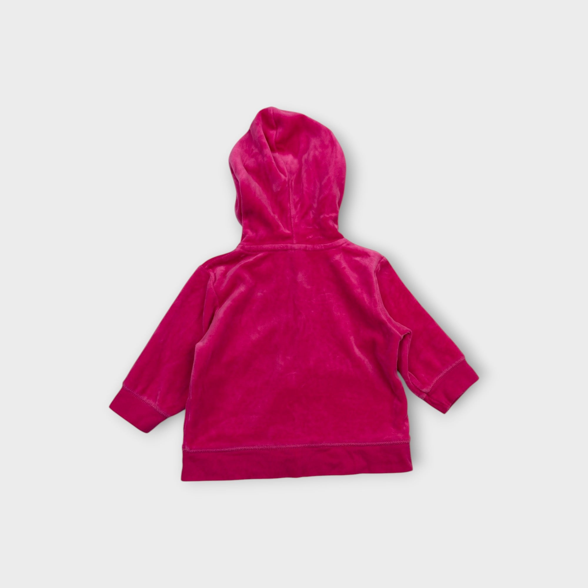 Retro Velour Heart Jacket, Size 0