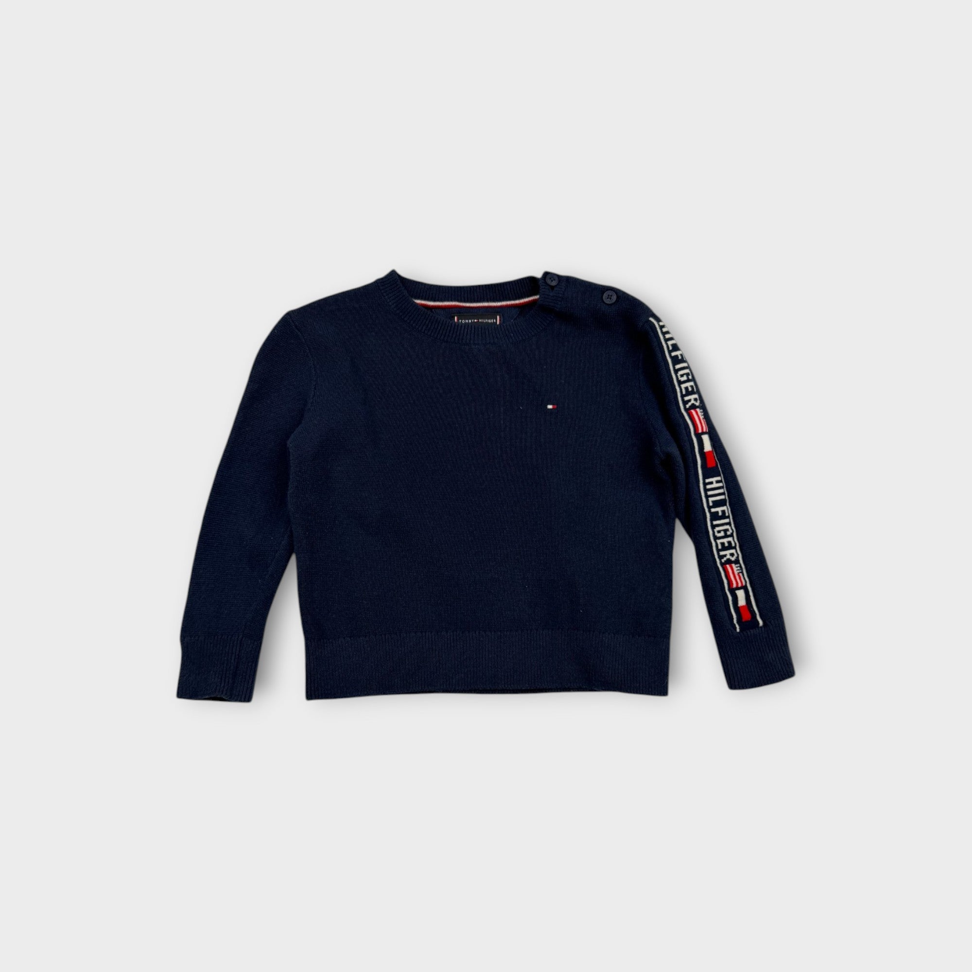 TH Navy Knit Jumper, Size 1