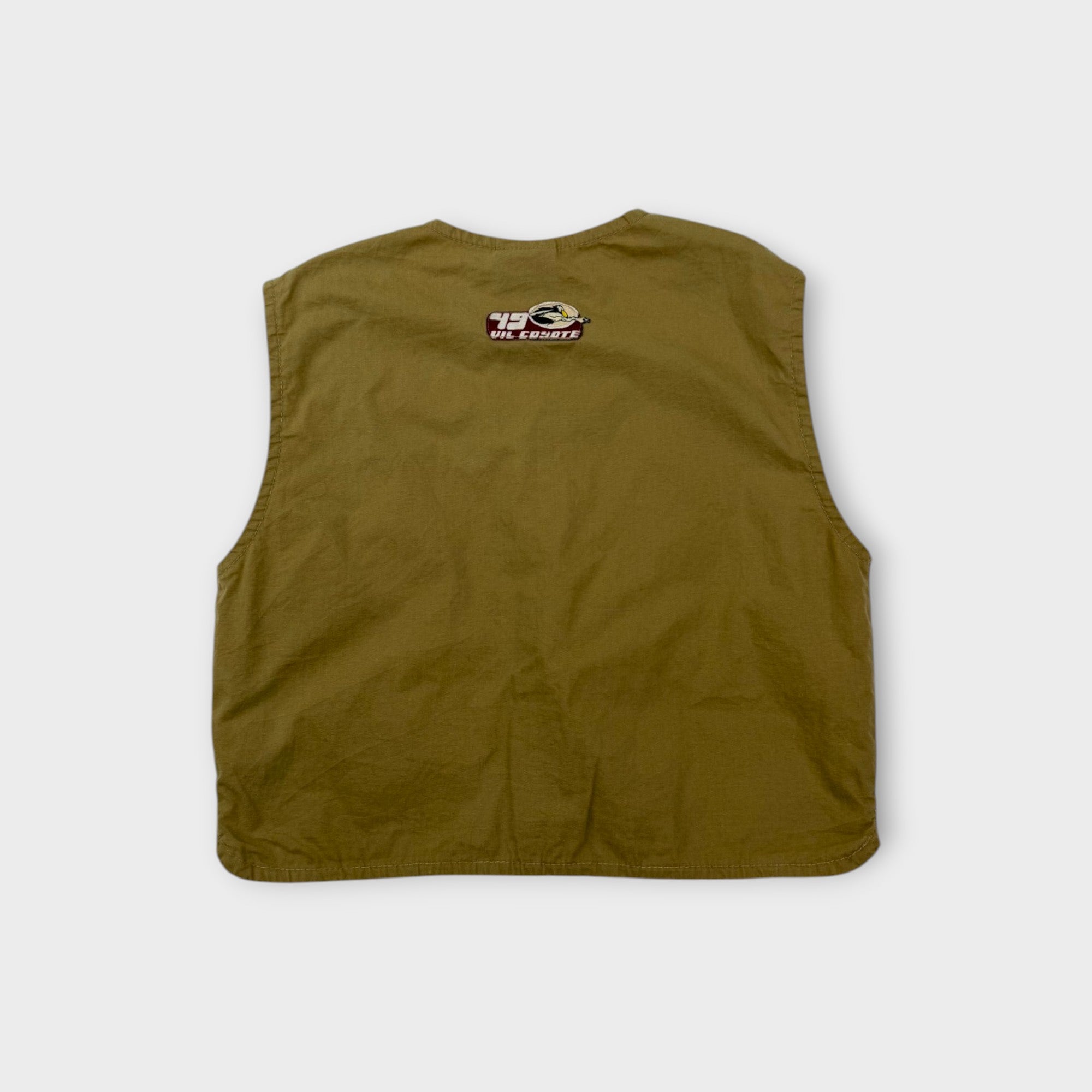 Retro Khaki Looney Tunes Vest, Size 4