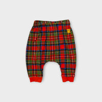 Rock Your Baby Tartan Print Pants, Size 00