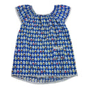 Oobi Blue Spot Print Dress, Size 2-3