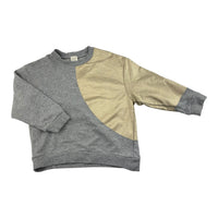 COS Grey and Gold Jumper, Size 5-6